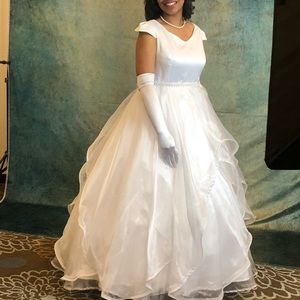 Debutante gown. by Kyrie Eleison Coture.